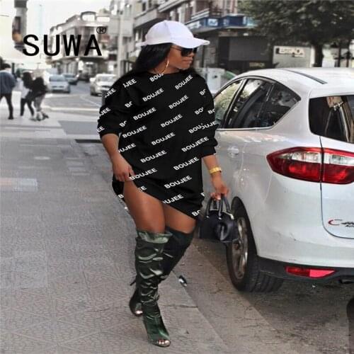 2020 new product black white letter patchwork t-shirt top dresses for women holiday clothing summer mini loose casual dress