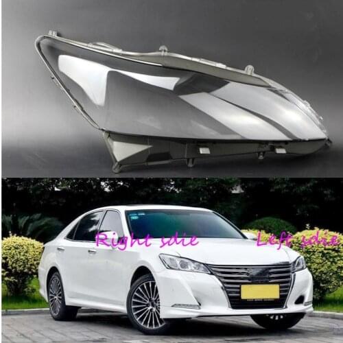 Car Headlight Lens For Toyota Crown 2015 2016 2017 2018 Headlamp Cover Car Replacement Front Auto Shell Cover