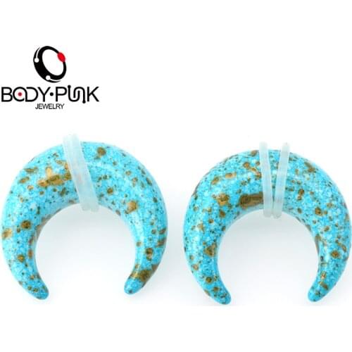 One US doll Redemption Products Ear Plugs and Tunnels Ear Expander Plug Gauges Flesh Tunnels Body Jewelry Piercings 2Pcs