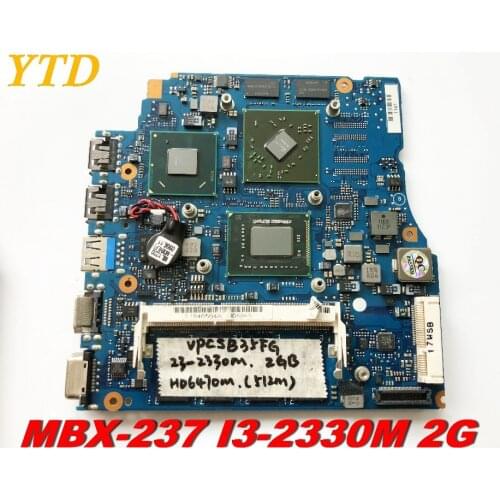 Original For SONY VPCSB MBX-237 Motherboards And A1846504A I3-2330M 2G HD6470M 512 Tested good