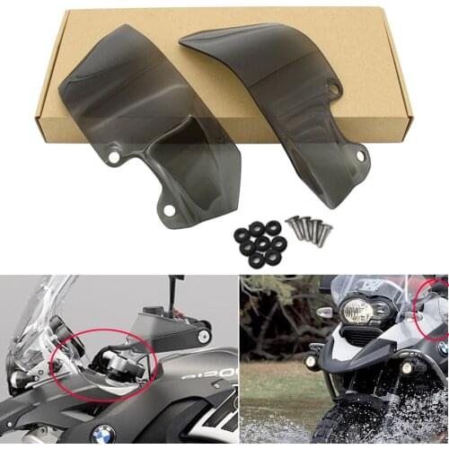 Motorcycle 4.5mm Windshield WindScreen Ventilation plate side panels For BMW R1200GS 2004 2005 2006 2007 2008 2009 2010 - 2012