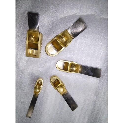 Quanlity Mini Conves Plane with 1 PC Mini Flat plane luthier toos mini Brass Violin finger plane