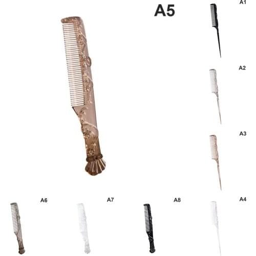 1PCS Professional Pin Tail Hair Edge Comb Home Salon Hairdressing Styling Brush