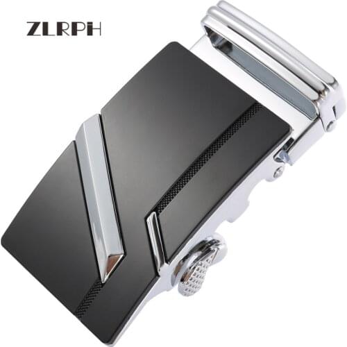 ZLRPH Genuine Mens Belt Head Belt Buckle Leisure Belt Head Business Accessories Automatic belt Buckle