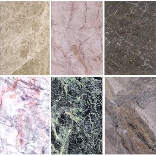 SHENGYONGBAO Vinyl Marble Texture Photography Background Portrait Marble Backdrops For Photo Studio Props 21610 DDS-02