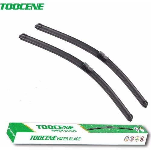 Toocene Windshield Wiper blades for Skoda Octavia (2004-2012) pair 24"+19" front window windscreen wiper auto accessories