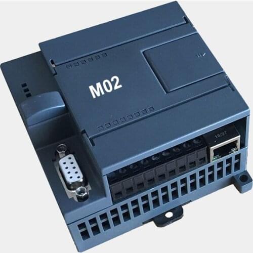 M02 enhanced PLC is fully compatible with S7-200 through network port programming