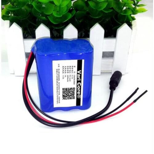 VariCore 12v 4.4Ah 4400mah 18650 Rechargeable batteries 12V + PCB Lithium Battery pack Protection Board Free shipping