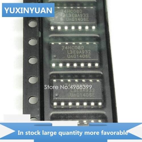 YUXINYUAN 100PCS/LOT 74HC08D 74HC08 HC08D 74HC08D SOP16 in stock in stock