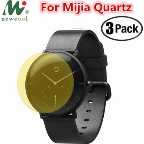 10Pack Silicone Tpu Clear Protective Film For Xiaomi Mijia Quartz Smart Watch BT IP67 Anti-scratch Full Screen Protector