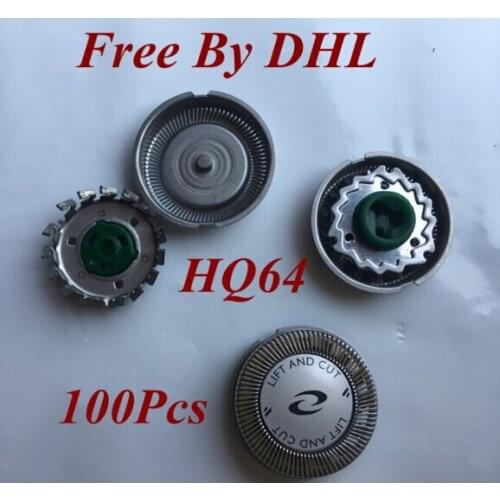 100pcs HQ64 Replacement Head for philips electric shaver HQ64 HQ54 HQ5705 HQ5715 HQ5710 HQ6070 HQ6071 HQ6073 HQ7310 HQ7325