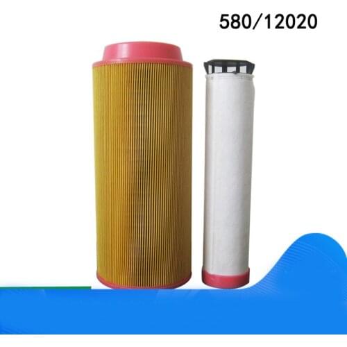 Excavator accessories for JCB 200/220 air filter element filter 580/12020 AF26395