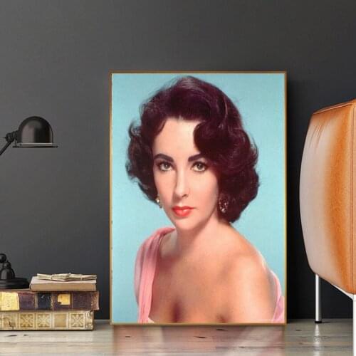 5d Full diamond painting Elizabeth Taylor picture diamond embroidery Home Decoration Cross stitch Not folding canvas Crafts