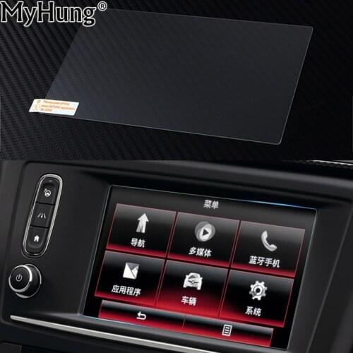 Car-Styling GPS Navigation Screen Steel Protective Film For Renault Kadjar Control of LCD Screen Car Sticker Auto Accessories