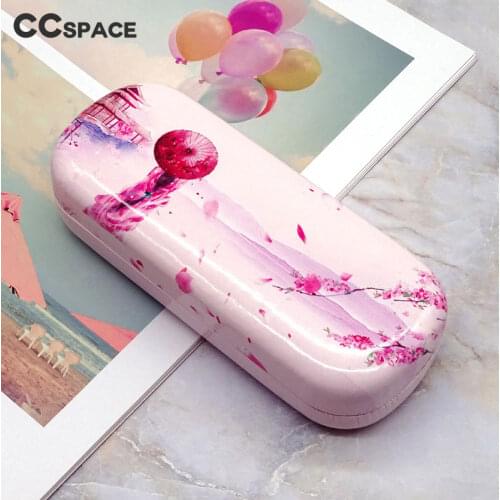 47481 Fashion Chinese Style Men Women Colorful Glasses Case Protective Box Sunglasses Accessories Optical Reading Eyeglasses Box