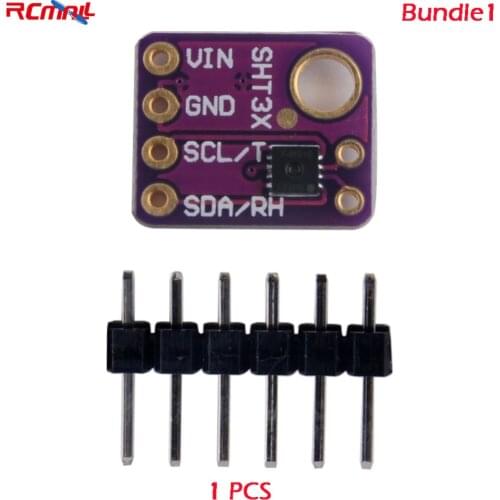 RCmall Sensiron SHT31-D Temperature Humidity Sensor Breakout Weather for Arduino I2C Protocol FZ2333