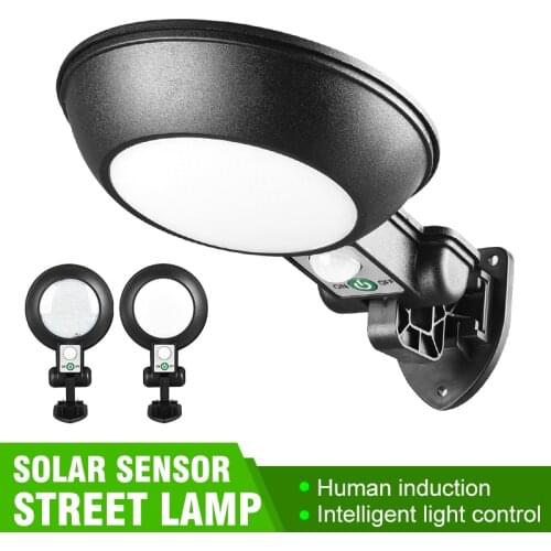 32LEDs Outdoor Solar Light Solar Powered Pathway Fence Home Gutter Grille Light Waterproof Wall Mount Round Outdoor Garden Light