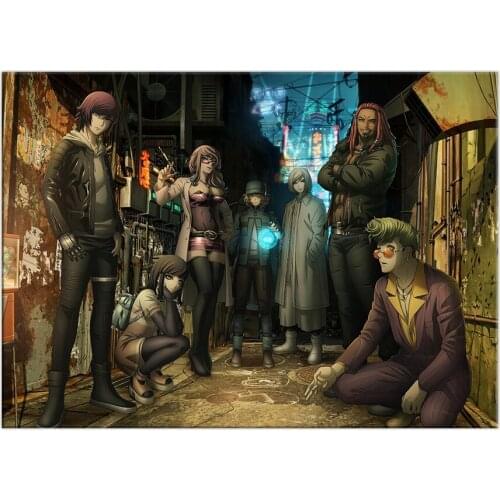 HD Printed Picture Poster Canvas Painting Japanese Anime Akudama Drive Boy Room Bedroom Decoration Frame