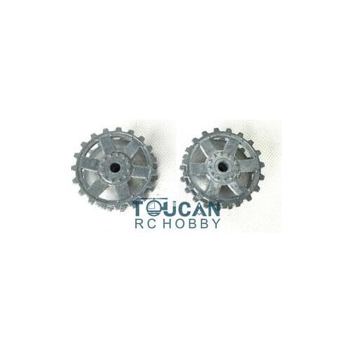 Heng Long 1/16 RC Tank Metal Sprocket Drive Wheel German IV F/F2 3858 3859 TH00287-SMT4