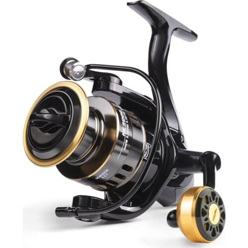LINNWL Fishing Reels 1000-7000 Metal Spool Carp Spinning Reel 5.2:1 10KG Drag Saltwater Fishing Reel Fishing Accessories 2021
