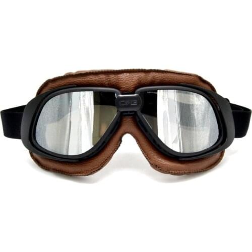 Motocross Googgles Motorcycle Glasses Retro Motocross Goggles Eye Protection Cycling Outdoor Dirt Bike Riding Vintage Sunglasses
