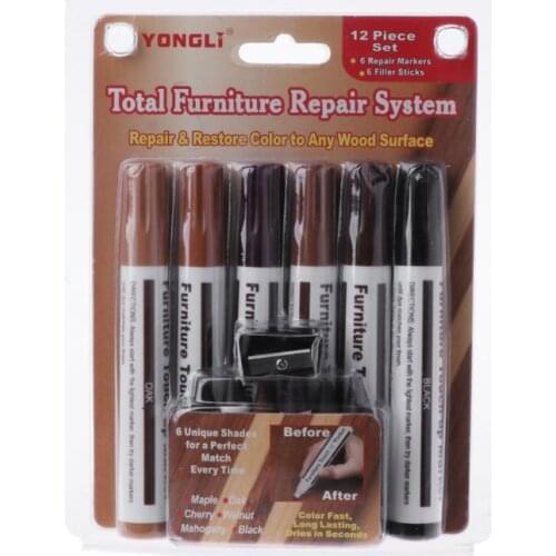 Scratch Fix Wood Repair System Kit Filler Sticks Touch Up Marker Floor Furniture Windows10 Pro Key Magnet Washi