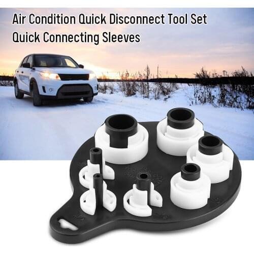 7pcs Quick Disconnect Tool Set AC Fuel Lines Transmission Parts Compressor Clutch Puller Tool Kit Car Air Conditioner Remover
