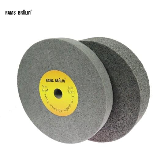 8"*1" 3P-9P Non-woven Unitized Polishing Wheel Nylon Firber Grinding Wheel P180