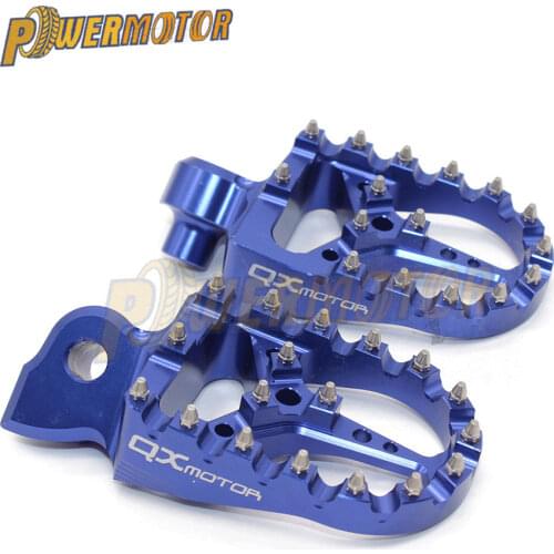 Aluminum Alloy Motocross Foot Pegs Passenger Pegs Moto Pedal For Yama Yz 125 250 Yz125 Yz85 Yz450f Wr450f Wr250f 99-17 Dirt Bike