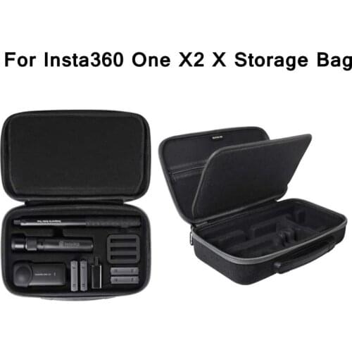 For Insta360 One X2 X Storage Bag Protable Carrying Case Handbag Bag For Insta360 One X2 X Sport Action Camera Accessories