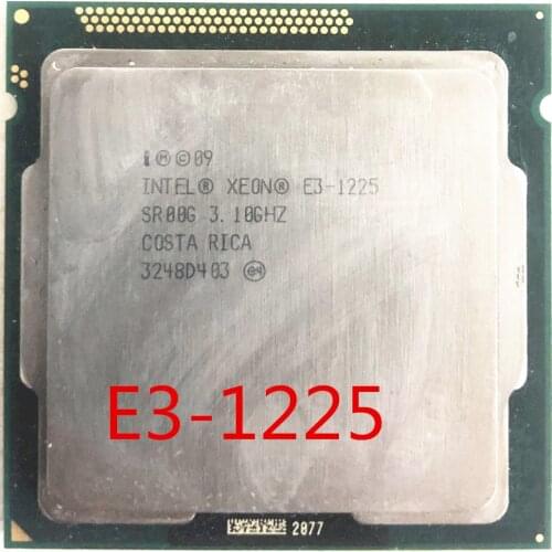 Intel Xeon E3-1225 E3 1225 3.1 GHz Quad-Core CPU Processor 6M 95W