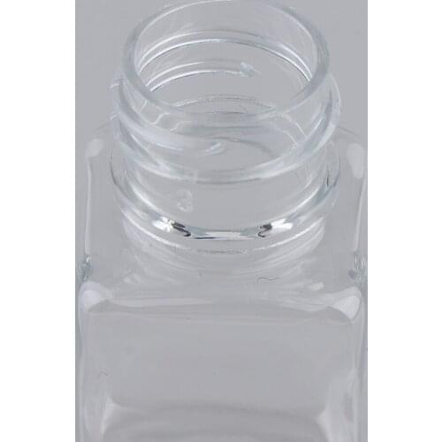 10mL Empty Clear Plastic Cosmetics Bottles (15-pack); BPA-Free Refillable