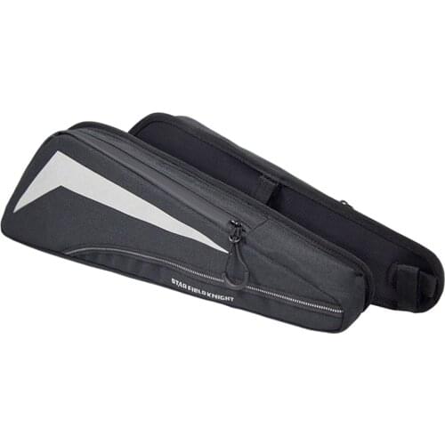 Motorcycle Frame Triangle Bag Portable Bag Reflective Night Safety Riding Waterproof Kit Toolbox