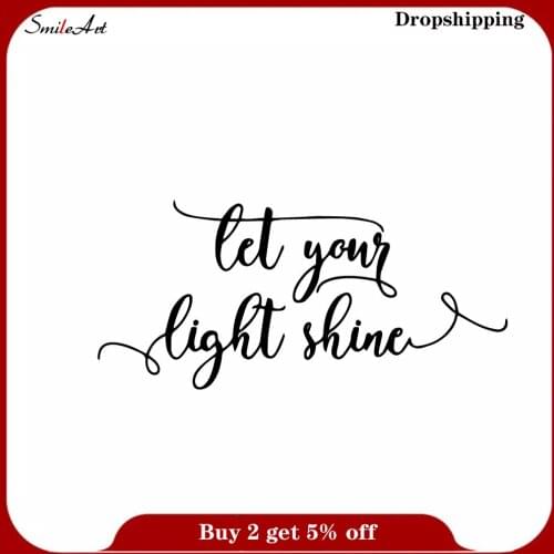 Modern Interesting text Stickers Home Decoration Nordic Style Home Decoration Pvc Wall Decals Home Decoration Accessories