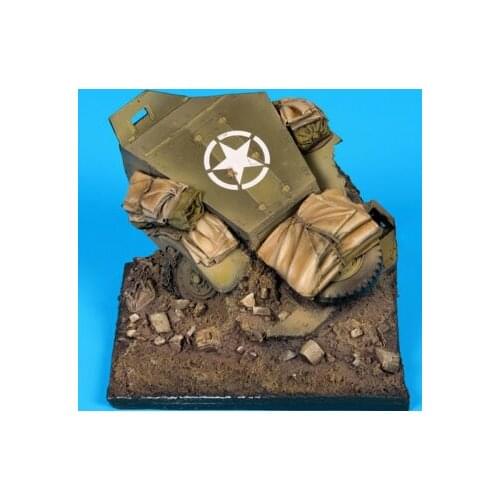Unassambled ancient base length 80mm width 70mm high 60mm Resin figure miniature model kits Unpainted