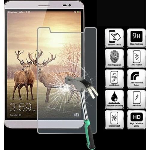 For Huawei MediaPad X2 7.0" - 9H Tablet Tempered Glass Screen Protector Cover Explosion-Proof High Quality Screen Film