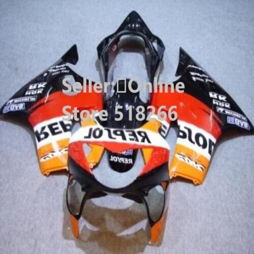 REPSO orange black Injection Fairing parts for HONDA CBR600 F4 99 00 CBR600F4 1999 2000 CBR600 99 00 motorcycle fairing kits