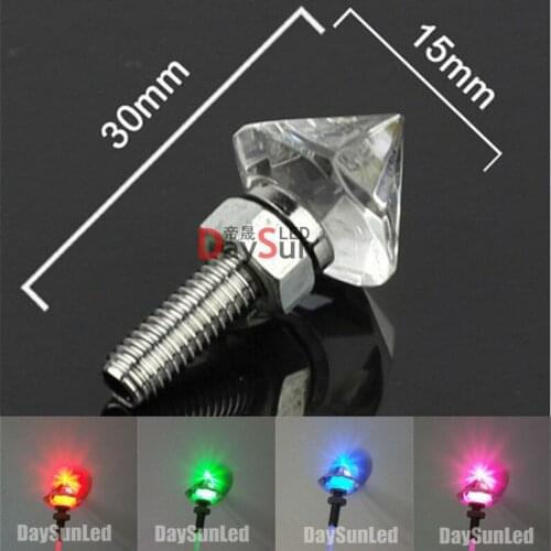 50pcs/lot Fiber Light End Crystal Fixture 15MM Diamond Shape Crystal Beads for Fiber Optic Chandelier Free Shipping