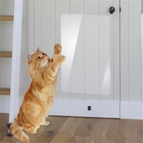 6PCS Cat Claw Sticker Set Cat Scratching Guards Sofa Protection Pads Furniture Protect Mat Pet Anti-Scratch Sticker Cat Paw Tape