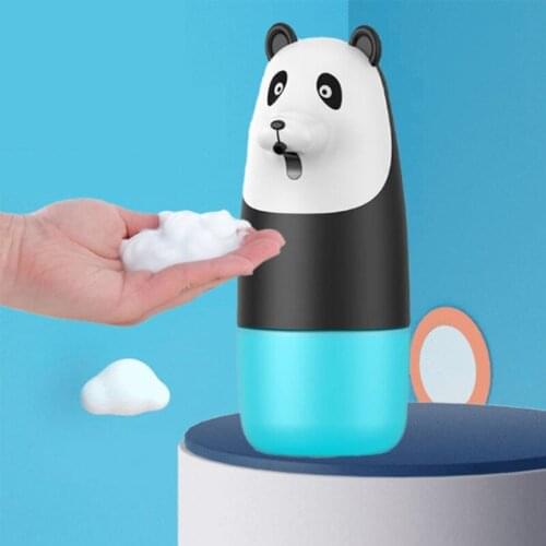Automatic Foam Soap Dispenser Panda Cartoon Induction Liquid Hand Washing Machine USB Charge Intelligent Foam Hand Wash DropShip