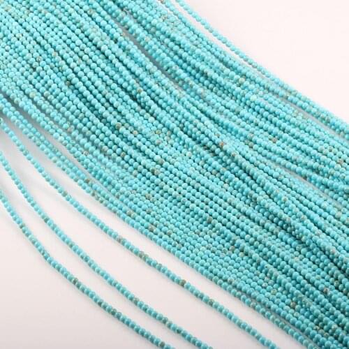 Natural Stone Beads Turquoises Beads Loose Spacer Beaded for Jewelry Making Beadwork DIY Necklace bracelet accessories Wholesale