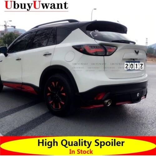 For MAZDA CX-5 ABS Spoiler Beautifully Decorated Car Accessories Tail Wing Decoration Rear Spoiler For Mazda Cx-5 Cx5 2012-2016