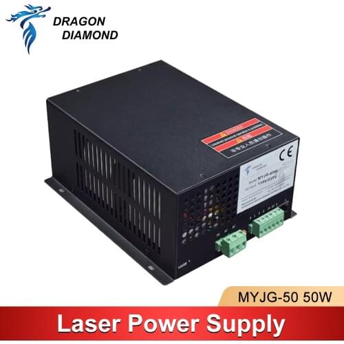 DRAGON DIAMOND 50W CO2 Laser Power Supply For CO2 Laser Tube For CO2 Engraving Cutting Machine MYJG-50W Category