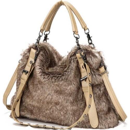 Женские меховые сумки Fqerrevored China At AliExpress