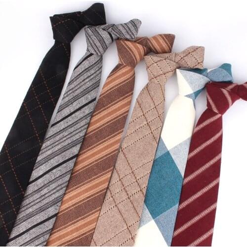Cotton Neck Ties Groom Necktie For Wedding Party Boys Girls Tie Plaid Necktie For Men Women Neck Wear Mens Stripe Ties Gravatas