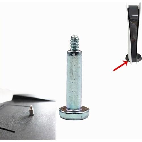 Game Console Base Fixing Screw 1pcs Sturdy Replacement Vertical Stand Bottom Screw for PS5 Game Machine Repair Kit