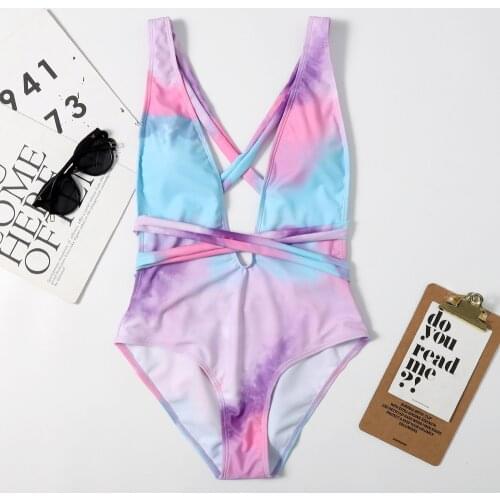 Swimwear Women One Piece Swimsuit Swimming Suit for Women Print One-piece Sexy Ladies Beach Swimsuit New Bikini Swimwear