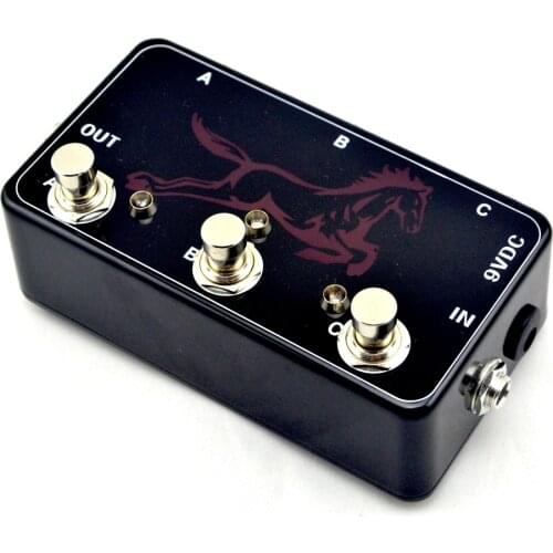 LANDTONE 3 Looper Effect Pedal Switch-3 Guitar Looper Pedal with 125B Pedal