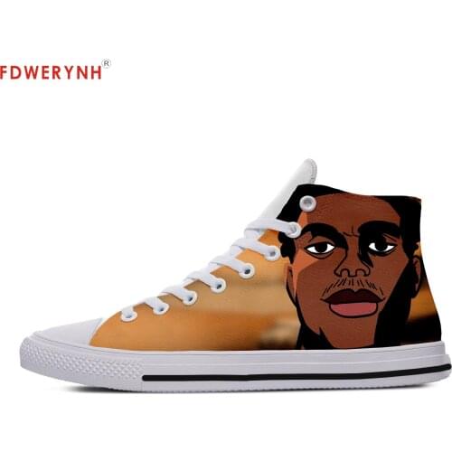 Mens Casual Shoes Kyle Lowry 3D Printing Logo Man Lace-Up Fashionable Breathable Lightweight Mesh Shoes