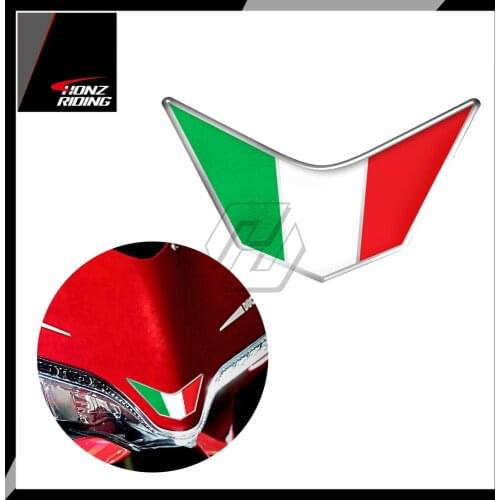 For Ducati Decal 959 969 1199 1299 PANIGALE V4 S R SUPERSPORT Decals 3D Motorcycle Front Fairing Italy Decals